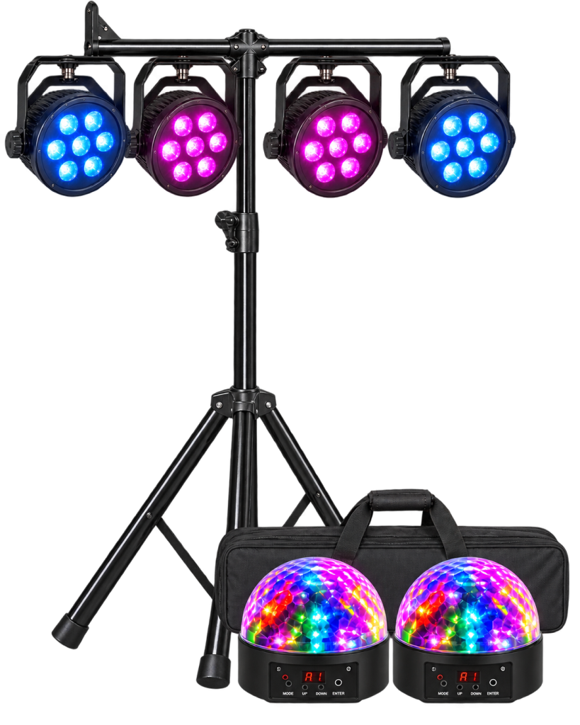 Led Par fényállvány szett – Fény és effect – bérlés